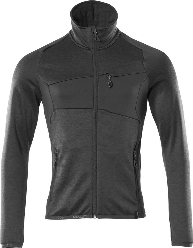 MASCOT ACCELERATE 18103 Herren Fleecejacke Schwarz XXL