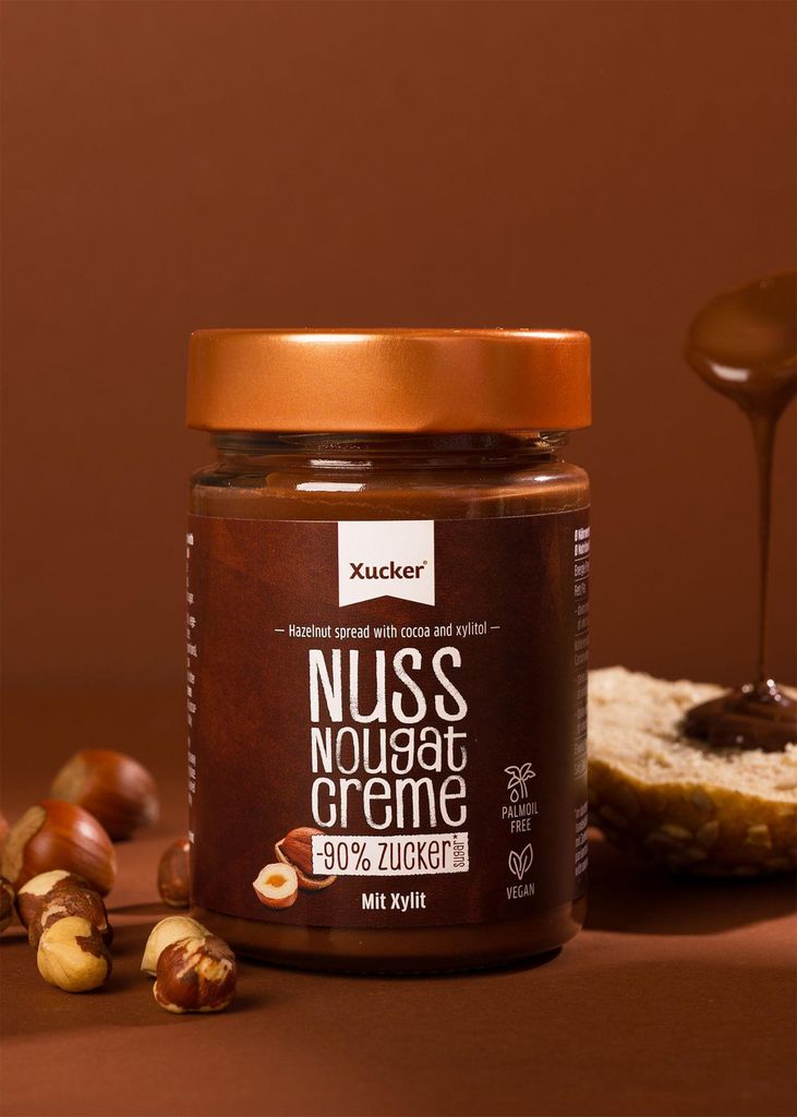 Crema di nocciole e cioccolato Xucker 300 g Immagine del prodotto 