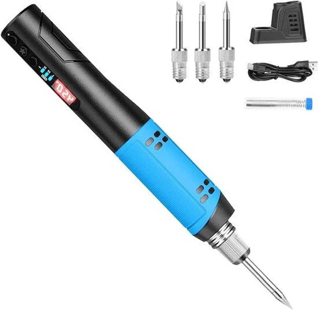 Kit fer à souder sans fil pour modélisme et réparation électronique mobile