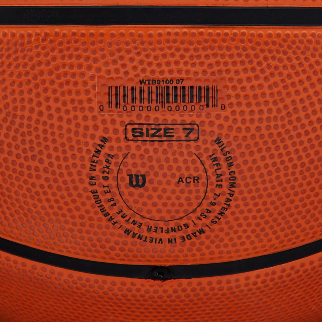 Basketbal Wilson model WTB3100XBDAL voor mannen