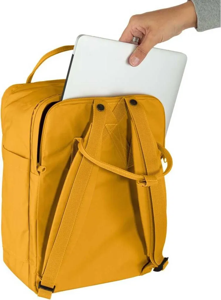 Fjällräven Kånken Laptop 17" Backpack Ochre - - 10