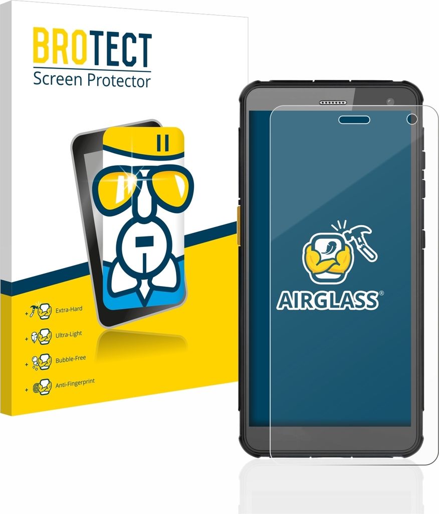 BROTECT Schutzglas für i.safe MOBILE IS655.2 Schutzfolie Panzer Folie Glas Display Schutz klar