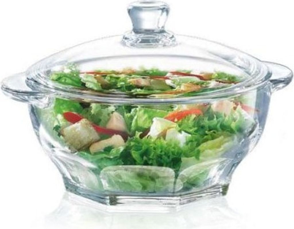 Zuppiera in vetro con coperchio 1,5 l Per forno e microonde Immagine del prodotto 