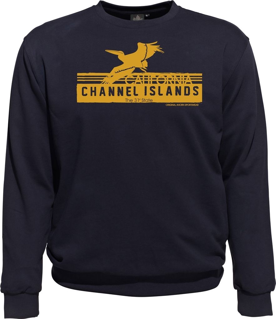 Übergrößen Sweatshirt AHORN SPORTSWEAR Channel Island Produktbild 