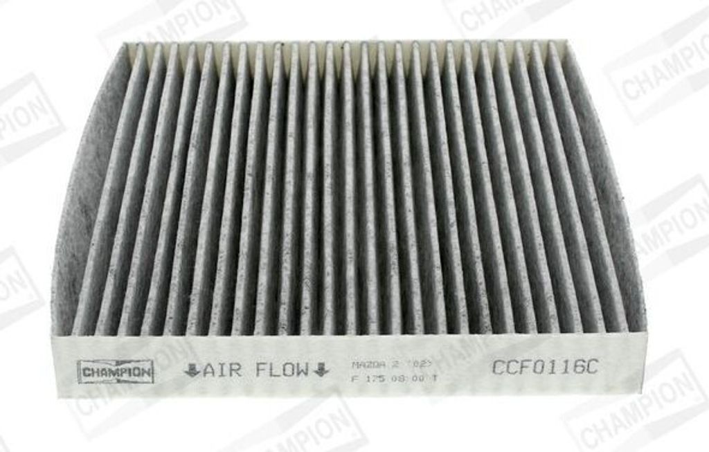 CHAMPION CCF0116C Innenraumfilter Pollenfilter für MAZDA 6 Kombi (GH) Aktivkohle