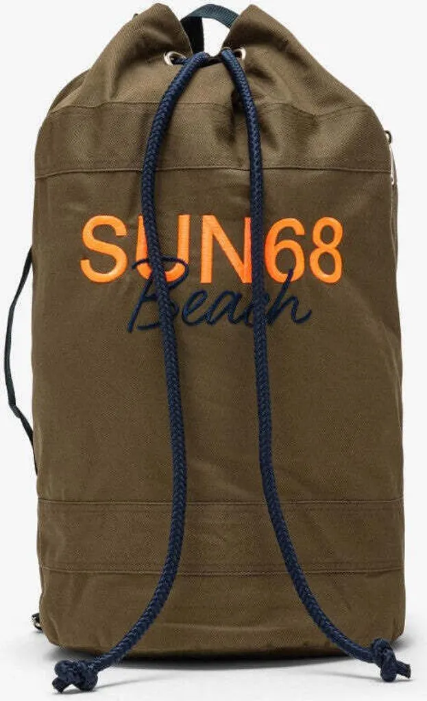 Sac Sun68 X32135 Vert imperméable avec compartiment pour tablette