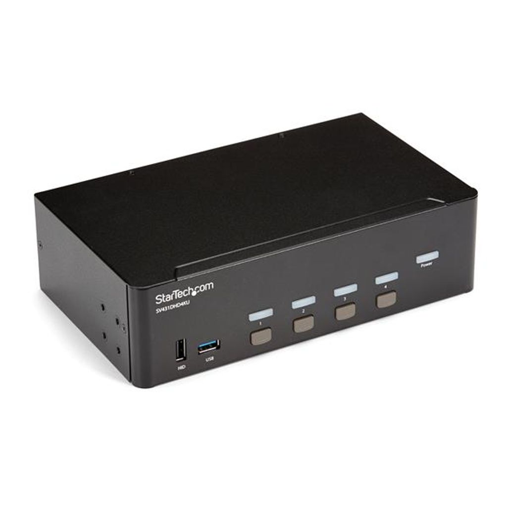 StarTech.com KVM Switch HDMI 4 Port - 4K 30 Hz