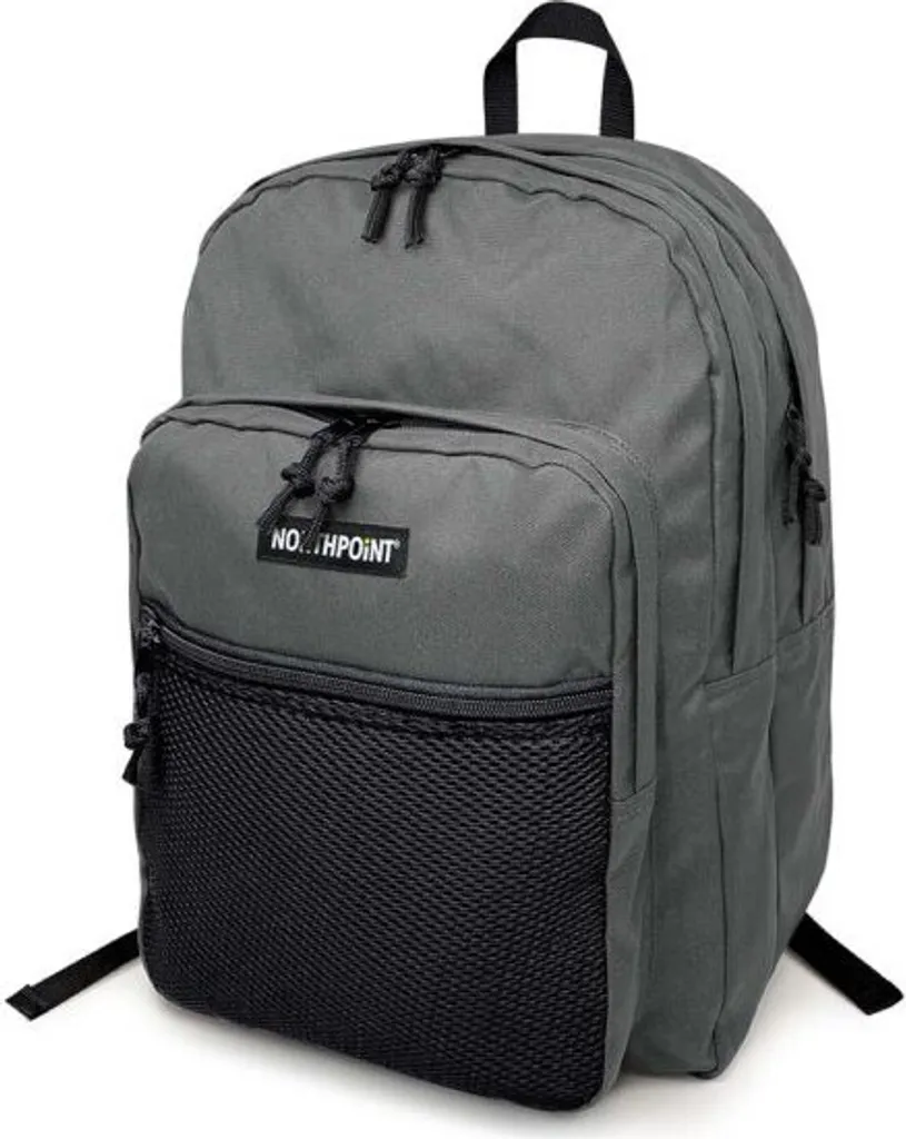 Zaino Lebez 81218 Northpoint Grigio - 4 Scomparti 38L Poliestere