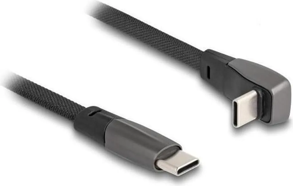 Cavo USB-C Delock 1m Angolato | Soluzione per Spazi Ridotti e Design - 2