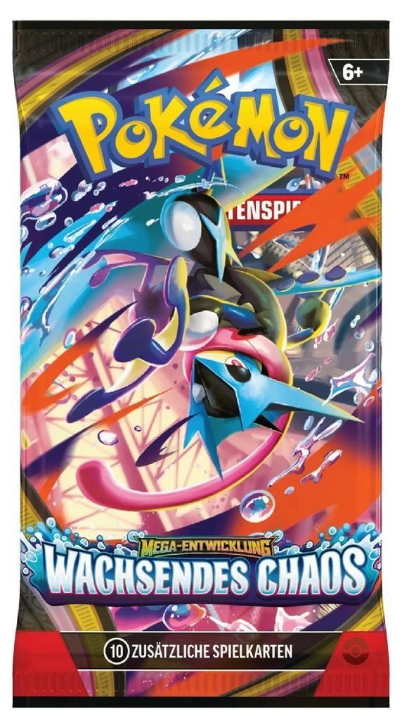 Pokemon Wachsendes Chaos Booster ME04 Deutsch Produktbild 
