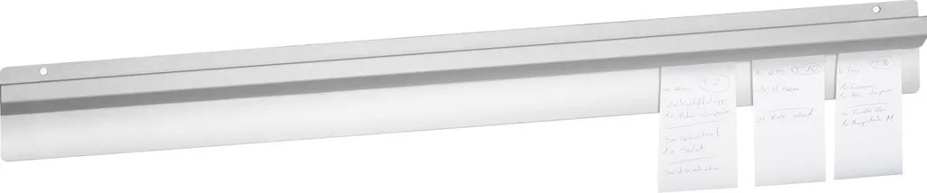 Porte-recettes mural 80 cm en aluminium pour cuisine professionnelle