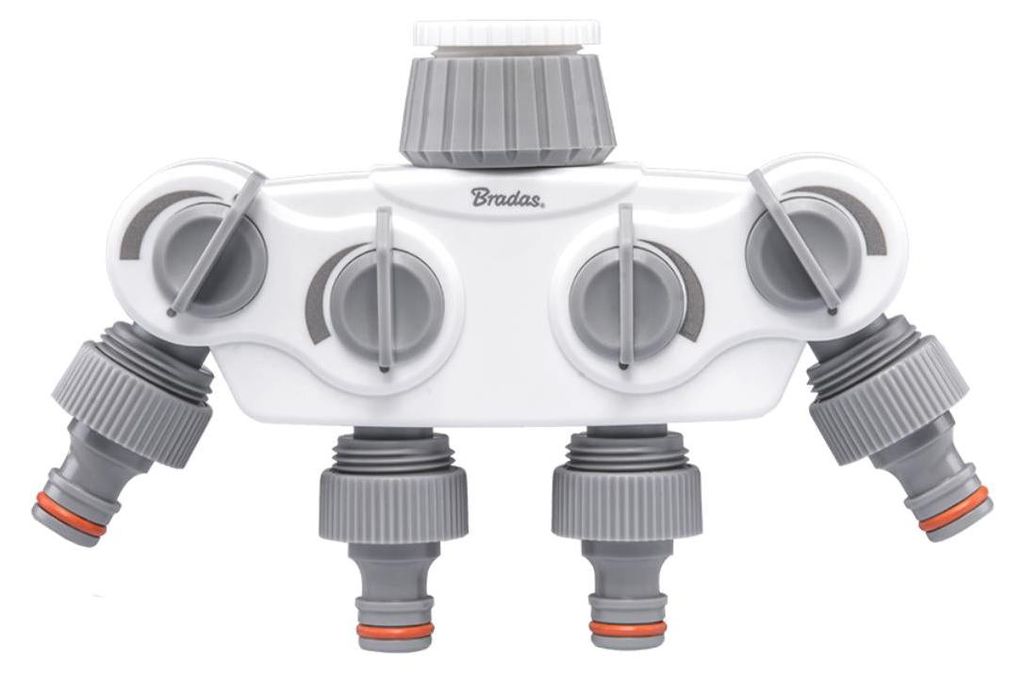 Collettore a quattro vie Bradas White Line SOLID con Immagine del prodotto 