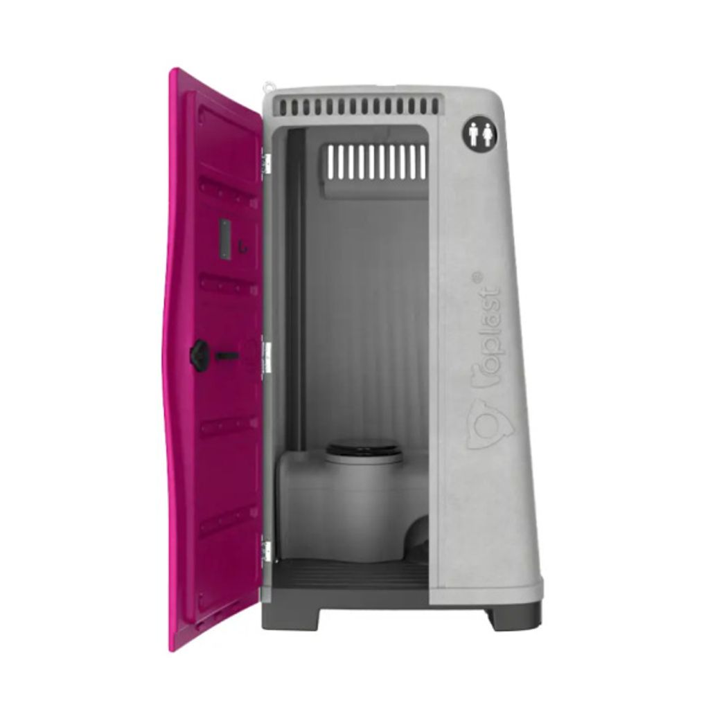 Mobile Toilette von Roplast, mit 160L Abwassertank Rezirkulierend