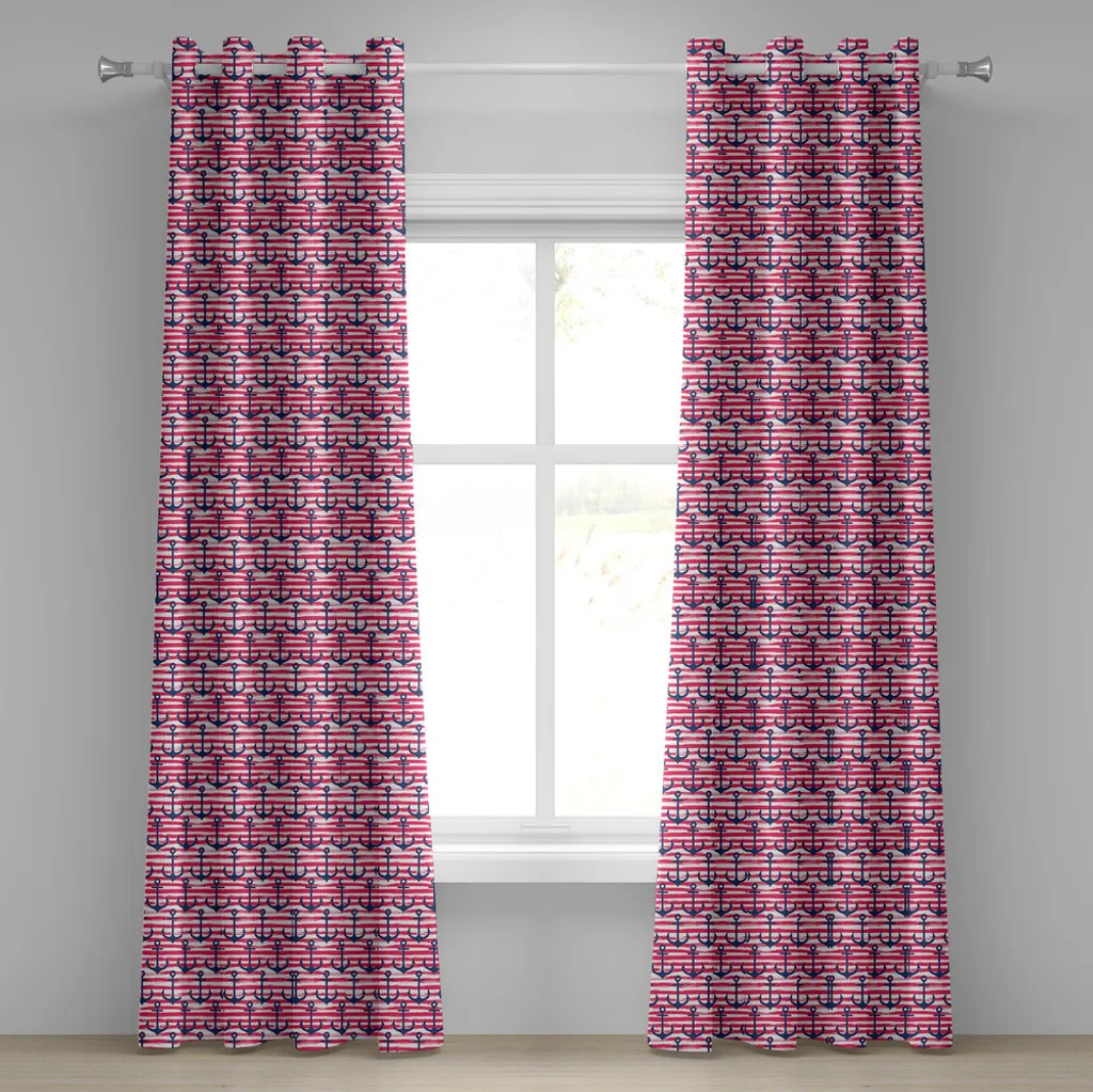 Tenda Lavabile ABAKUHAUS Harbor 280x225 - Motivo Marino Antimacchia