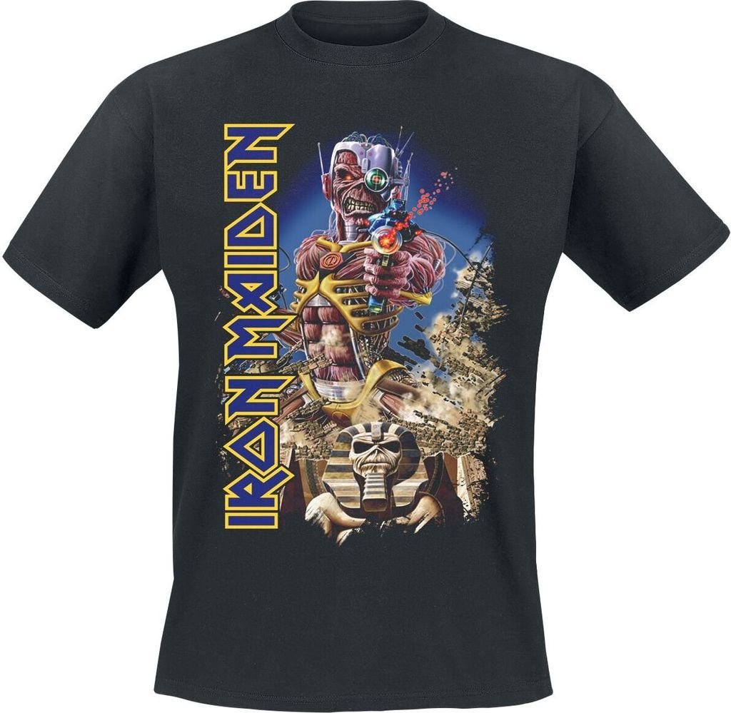 Iron Maiden T-Shirt Herren Somewhere schwarz S