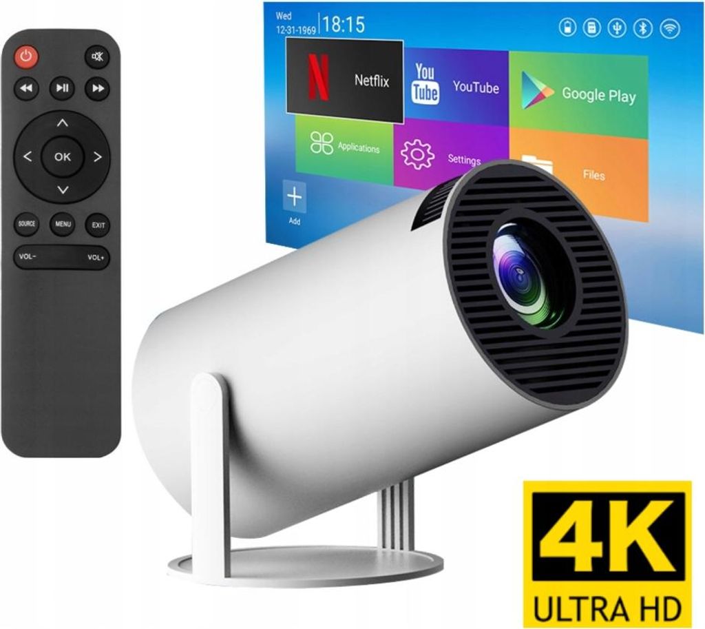 Led Projektor Magcubic Hy300 Weiss - Android 11, 130 Zoll, Produktbild 