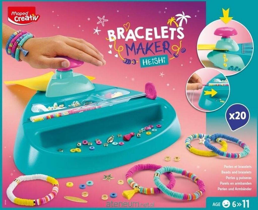 Maped Creativ Armband-Maschine BRACELETS MAKER HEISHI