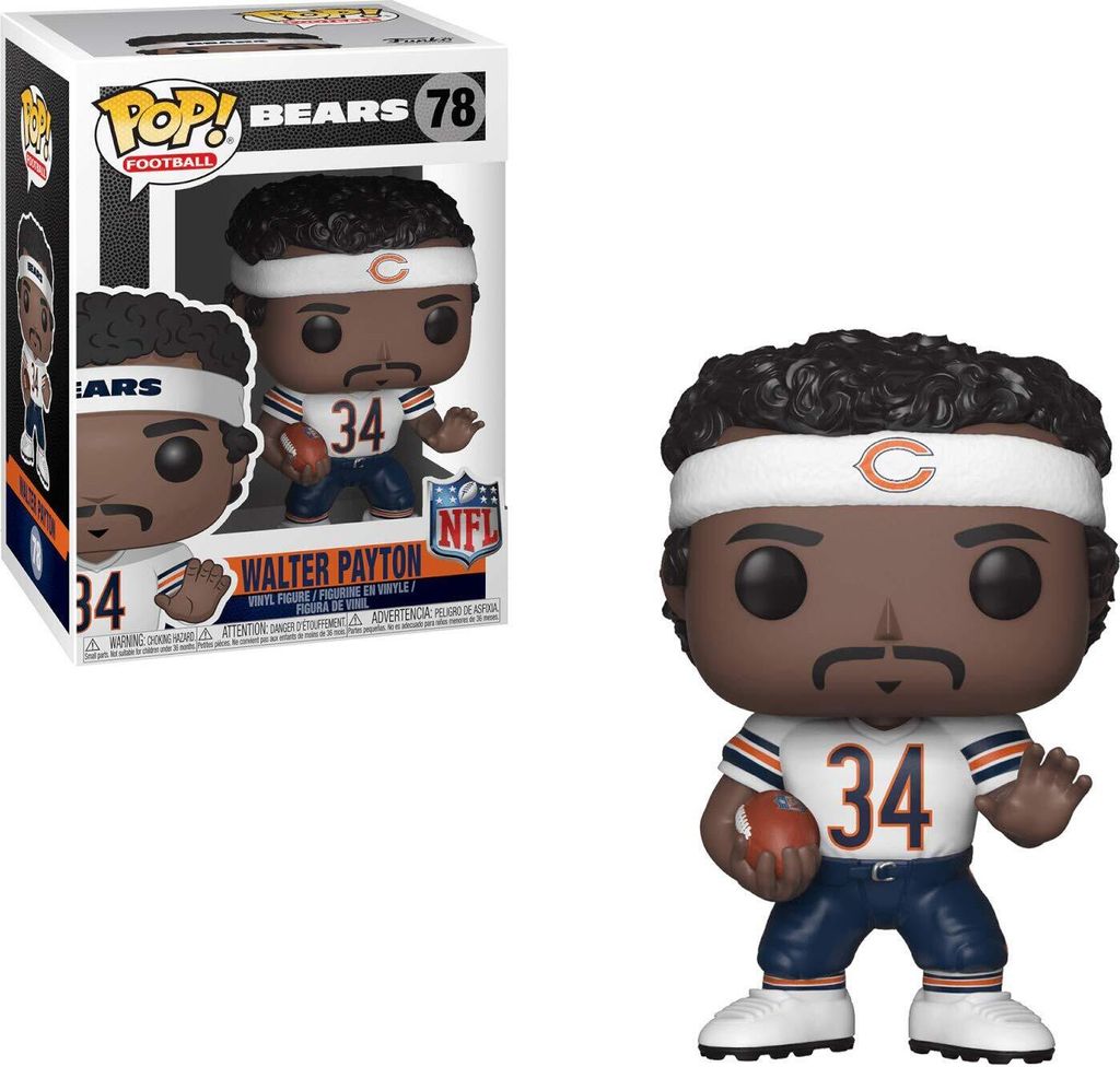 Funko Pop! Football #78: Walter Payton Sammlerfigur Figur Produktbild 