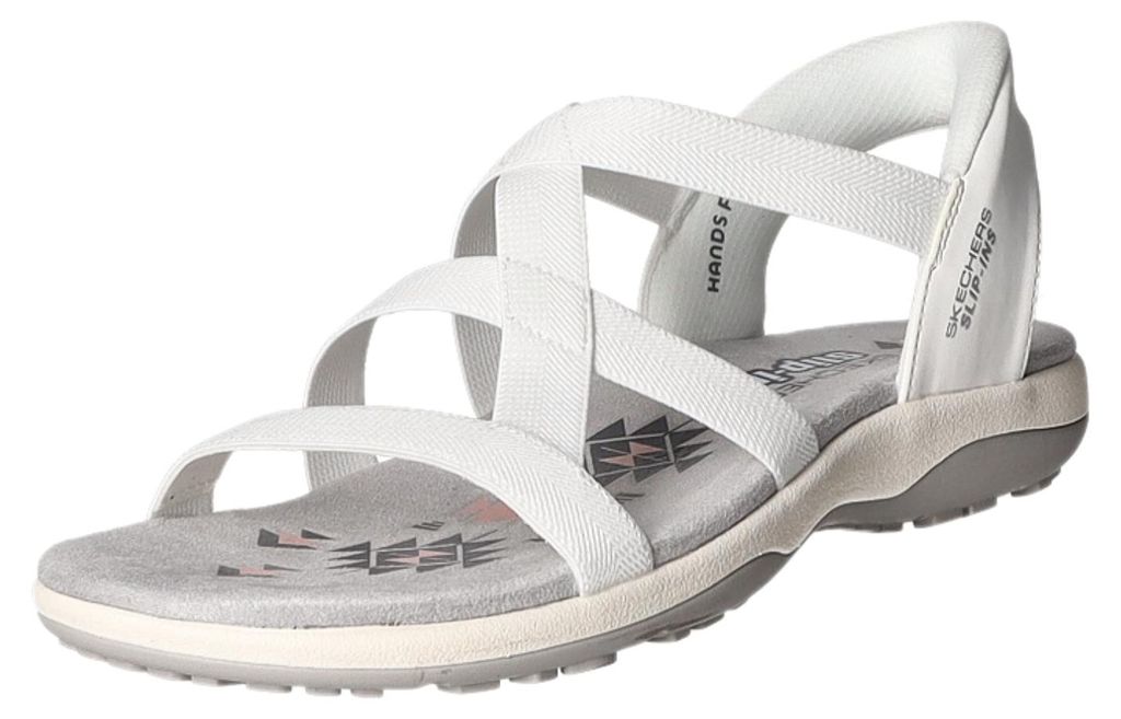 SKECHERS REGGAE SLIM STRETCH FLEX Weiß Produktbild 