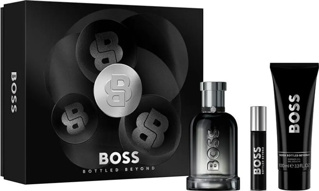 Coffret BOSS Bottled Beyond Parfum : Étui de 3 Pièces pour Homme Noble