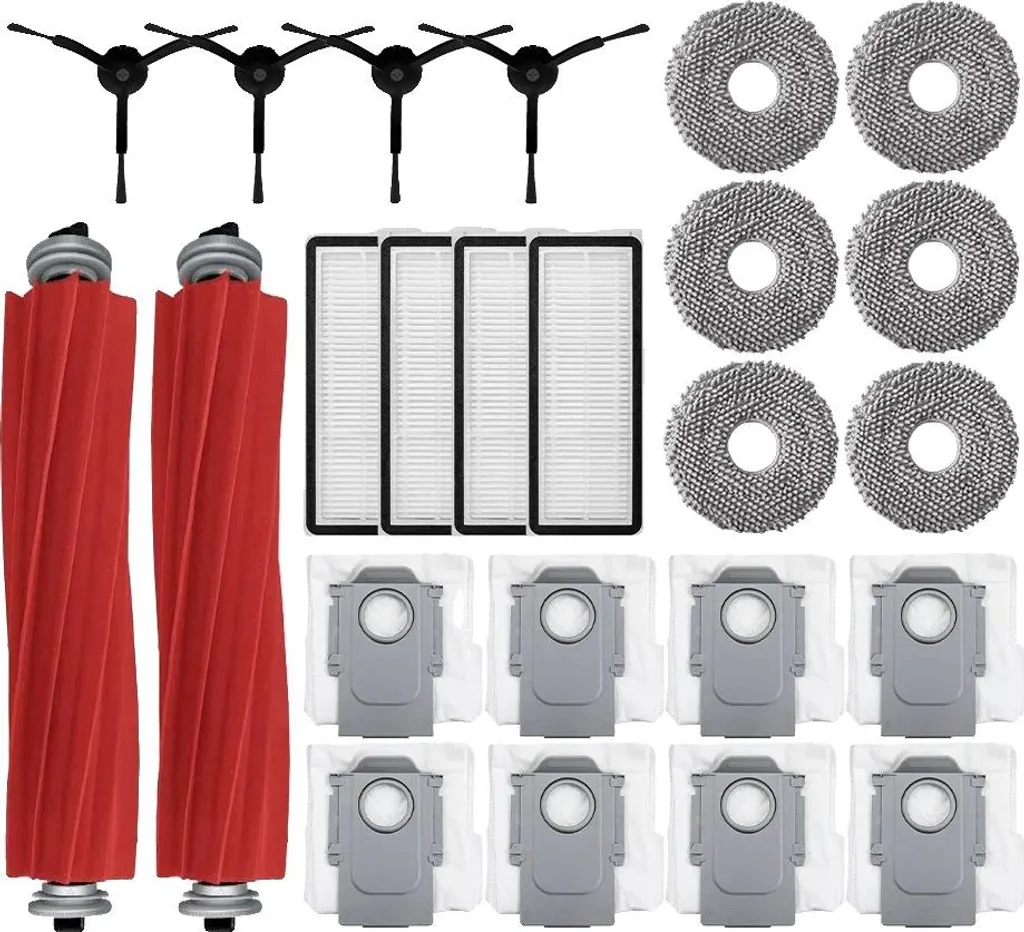Pack Entretien Aspirateur Robot : 24 Filtres HEPA pour Maison Saine