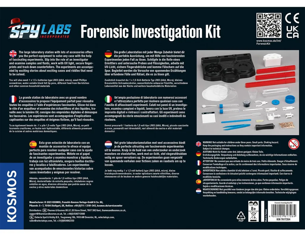 Spy Labs Forensic Investigation Kit Kosmos 617264 - Mallette d'expert - 2