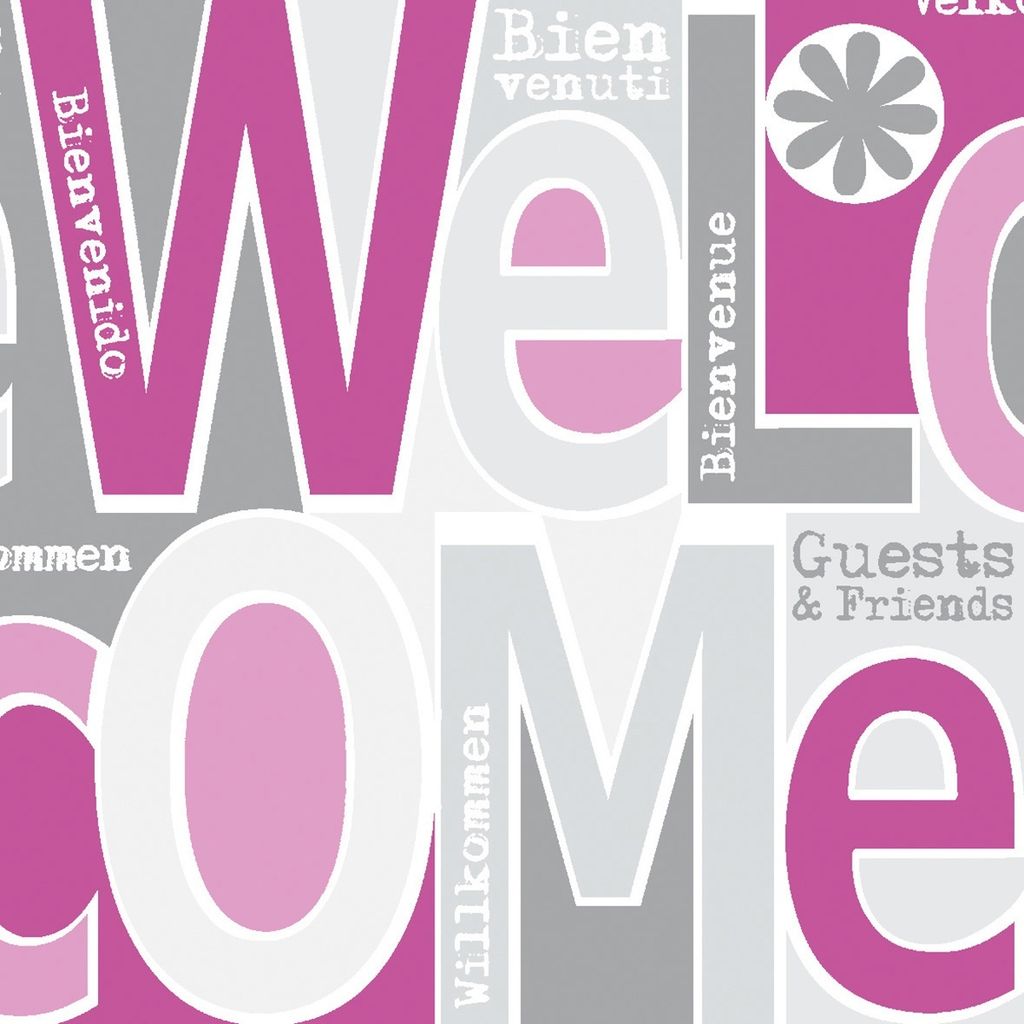 Airlaid Serviette Guest & Friends in Beere-Grau, 40 x 40 cm, 50 Stück - Mank