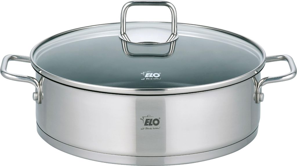 ELO Servierpfanne CITRIN D 28 cm silber