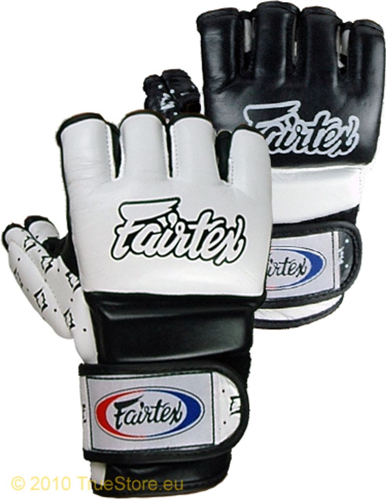 Fairtex MMA Handschuhe Super Sparring (FGV17),Farbe Schwarz/Weiß Größe XL