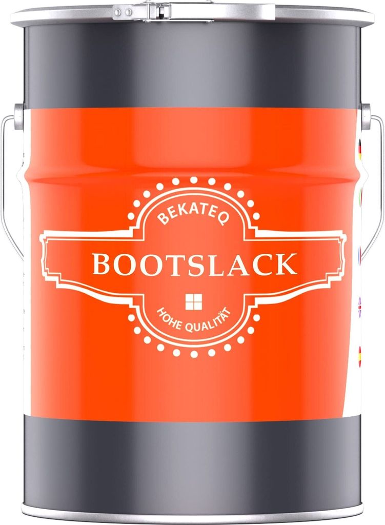 Bootslack Lichtblau 2,5 Liter I Klarlack für Holz innen & außen I Parkettlack, Treppenlack, Schiffslack, Yachtlack I Hochbelastbar, wetterbestän...