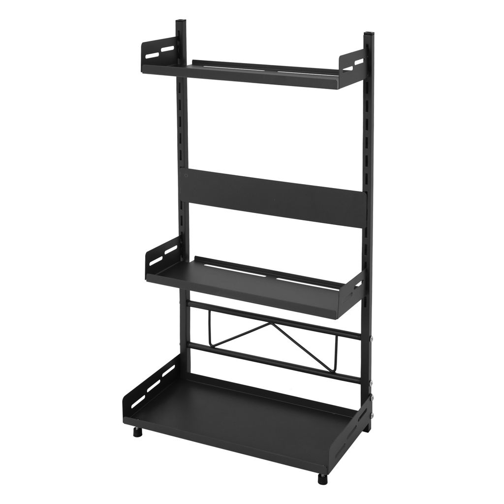 Gewürzregal 3 Etagen Grau Küche Arbeitsplatte Gewürz Lagerung Regal max 25kg Küchen, Restaurants,