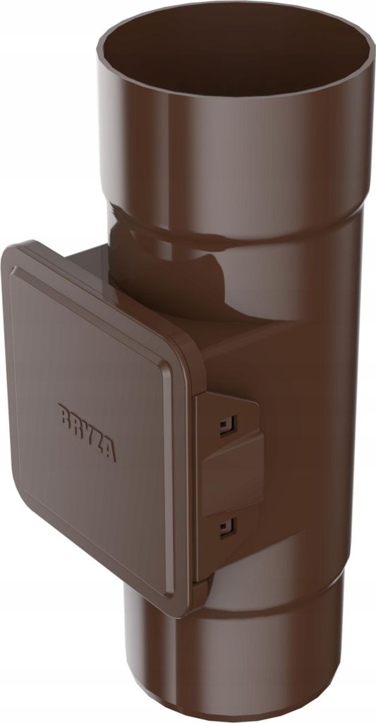BRYZA Lapač lístia s dvierkami pre plastové žľaby Ø 110 mm, Obrázok produktu 