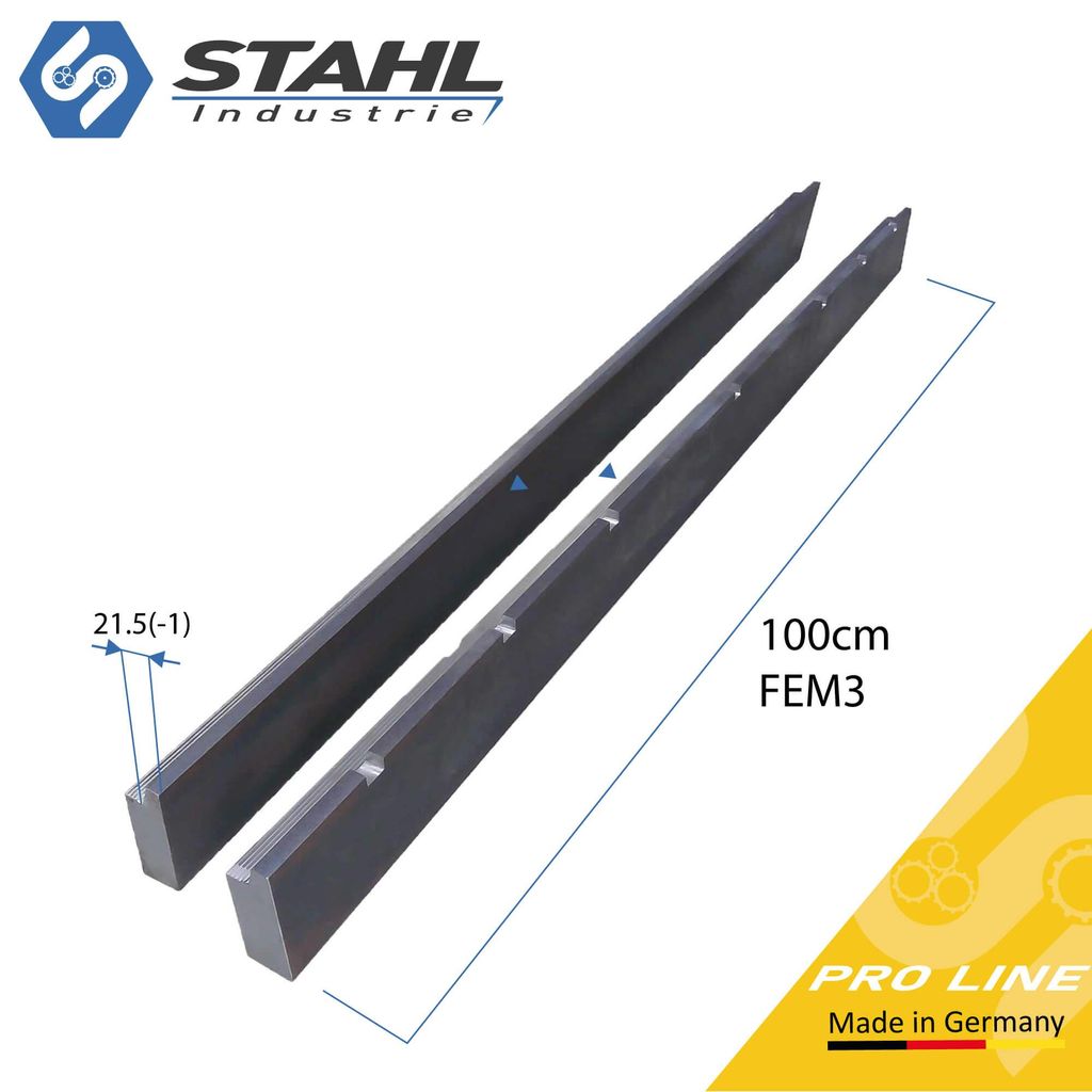 | FEM3 | 100cm | t=40mm | Gabelträger lose zum Bau einer Palettengabel