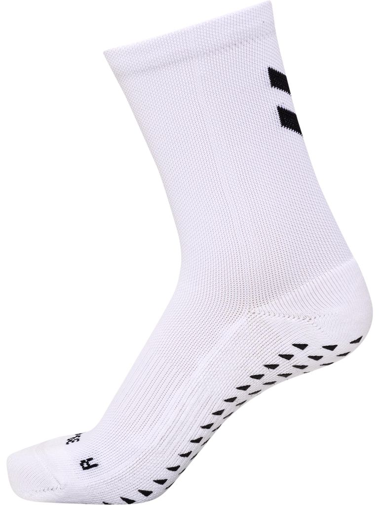 HUMMEL hmlESSENTIAL GRIP SOCKS WHITE/BLACK WHITE/BLACK 35-38