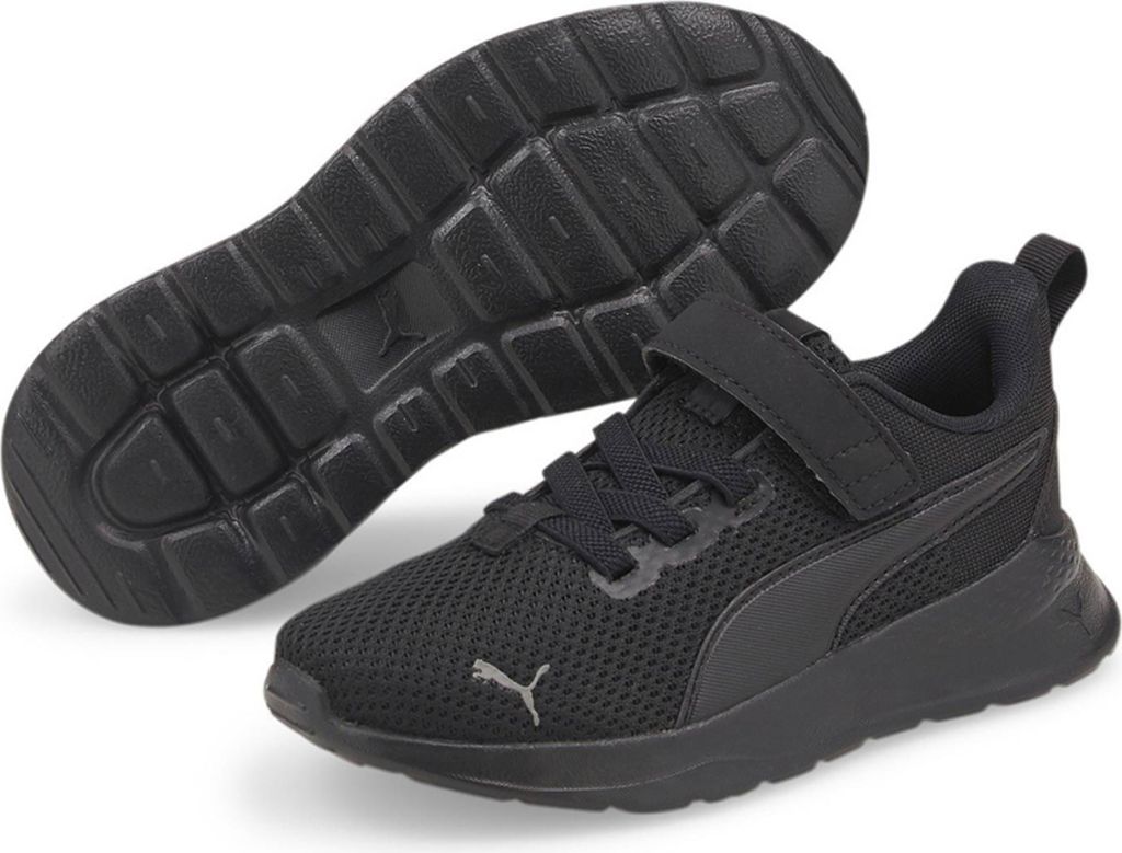 PUMA Anzarun Lite AC PS Kinder Sneaker Sportschuhe 372009 Schwarz, Schuhgröße:30 EU