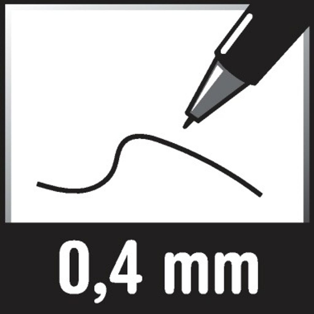 Bic Fineliner Intensity Fine 0,4mm blau