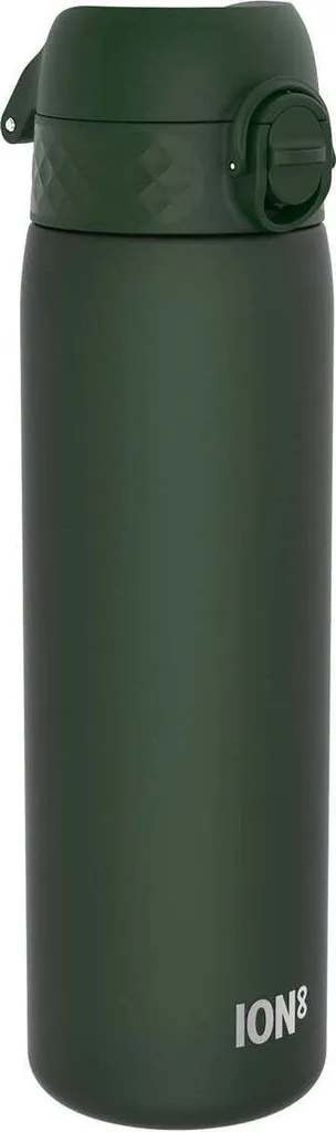 Gourde de sport Ion8 500ml étanche vert foncé idéale pour vélo et école