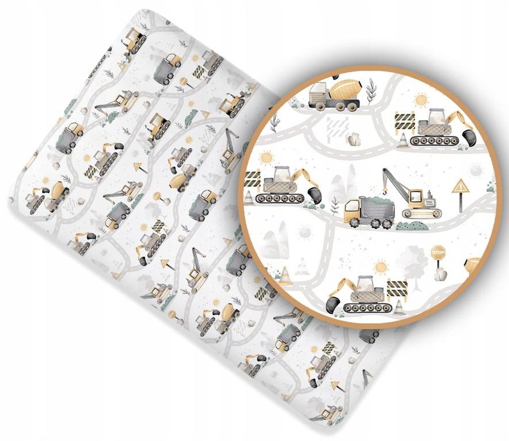 Spannbettlaken 80x160 cm für Kinderbett – 100% Baumwolle – Produktbild 