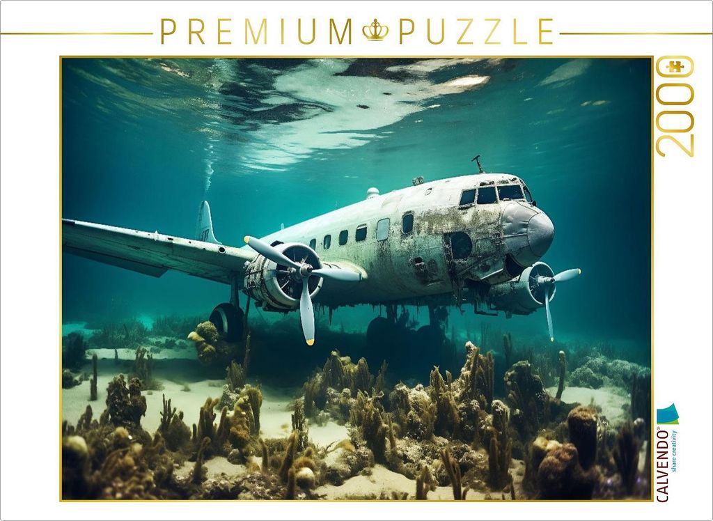 CALVENDO Puzzle Ein Motiv aus dem Kalender "Am Grunde des Meeres" | 2000 Teile Lege-Größe 90x67cm Foto-Puzzle für glückliche Stunden