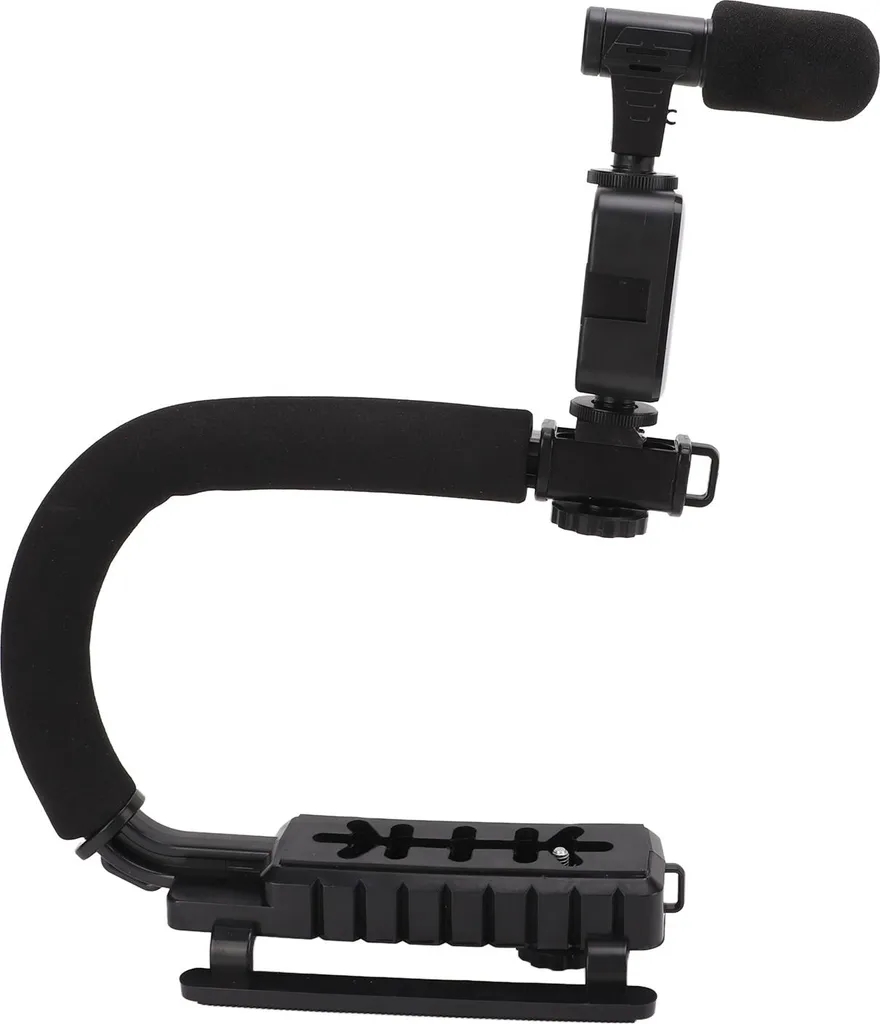 Évitez les vidéos floues avec ce stabilisateur caméra et micro intégré - 5
