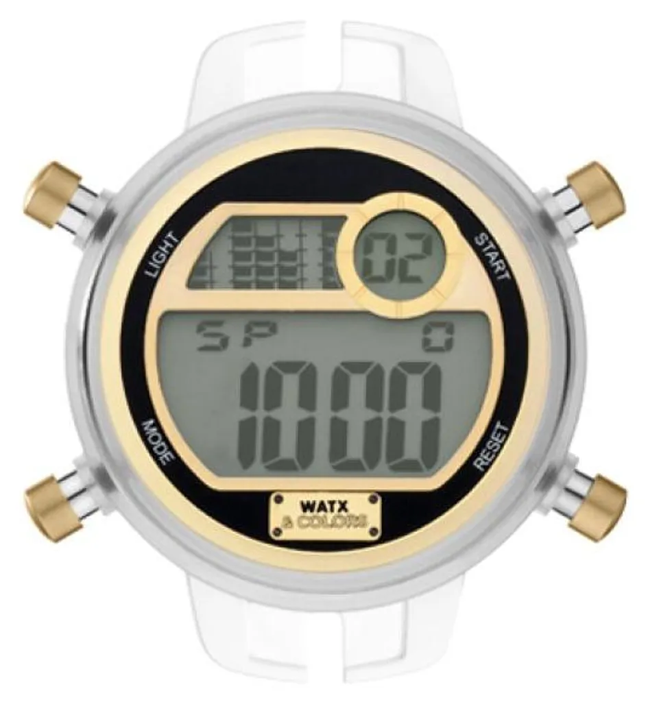 Montre Digitale Watx and Co RWA2001 en Résine Noire pour Homme et Femme