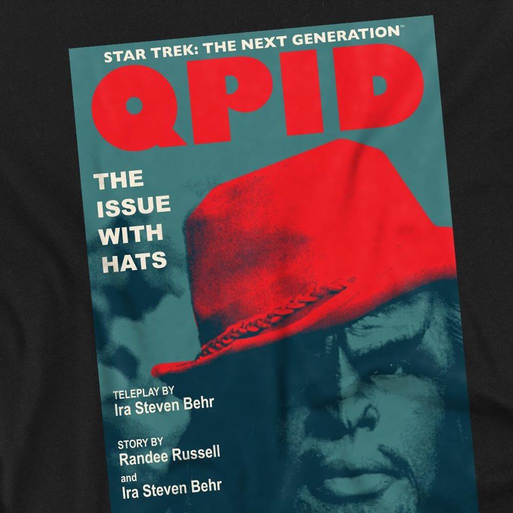 Star Trek - "The Next Generation Season 4 Episode 20" T-Shirt für Herren/Damen Uni TV9975 (XL) (Schwarz)