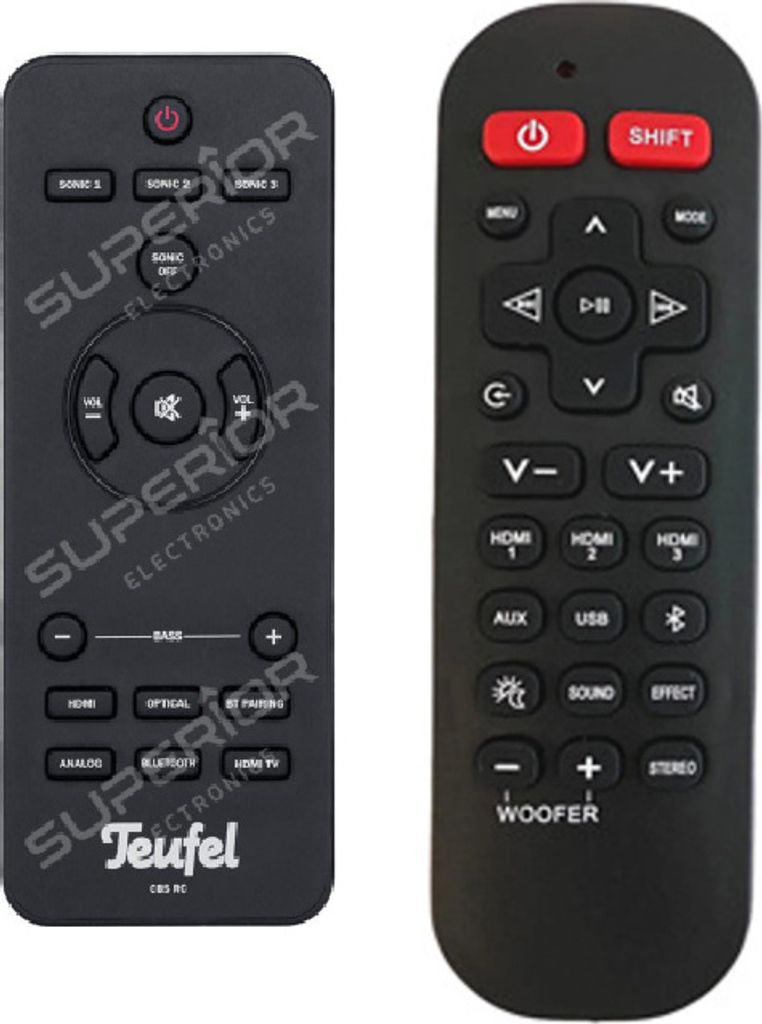 Ersatz Fernbedienung für Teufel CBS RC - Cinebase Produktbild 