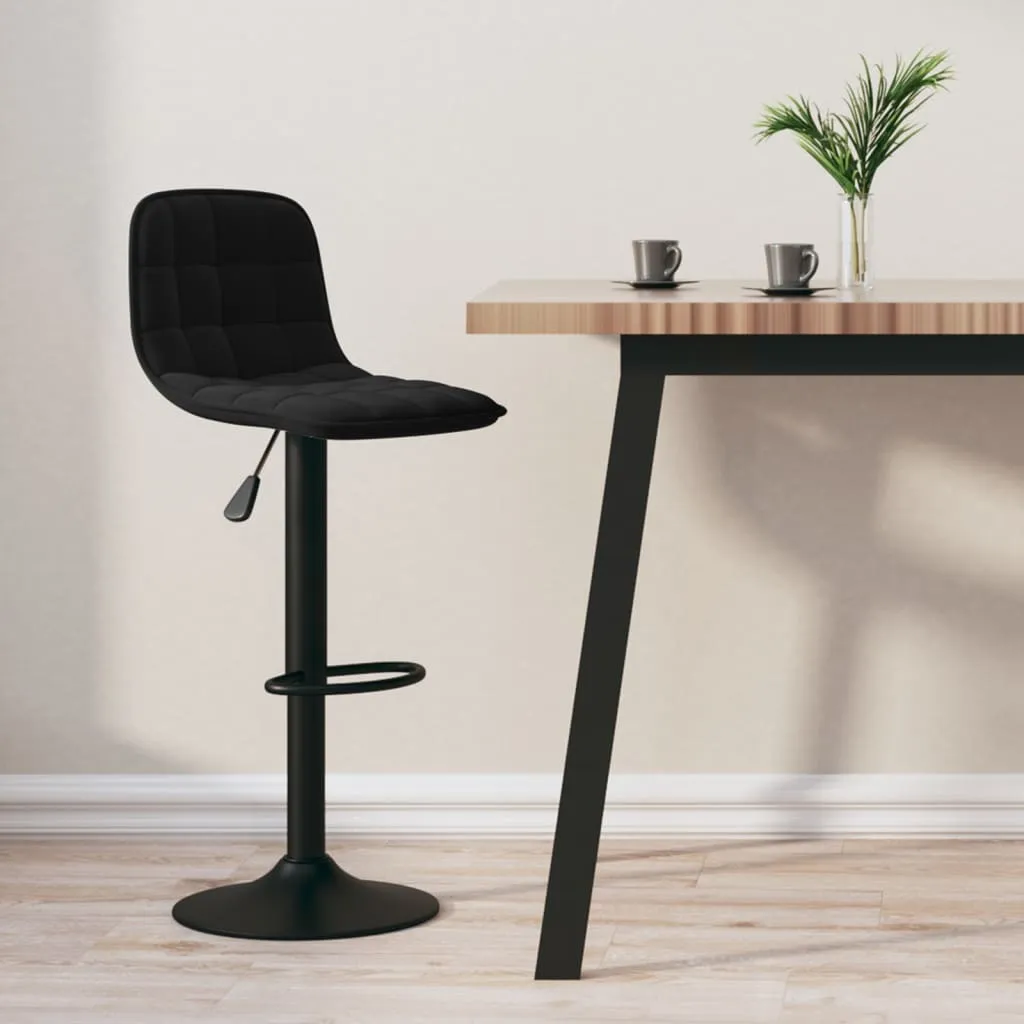 Sgabello da bar Design New Black Velvet - Sgabello da bar Furniture2025 CHY6755557 1parcel