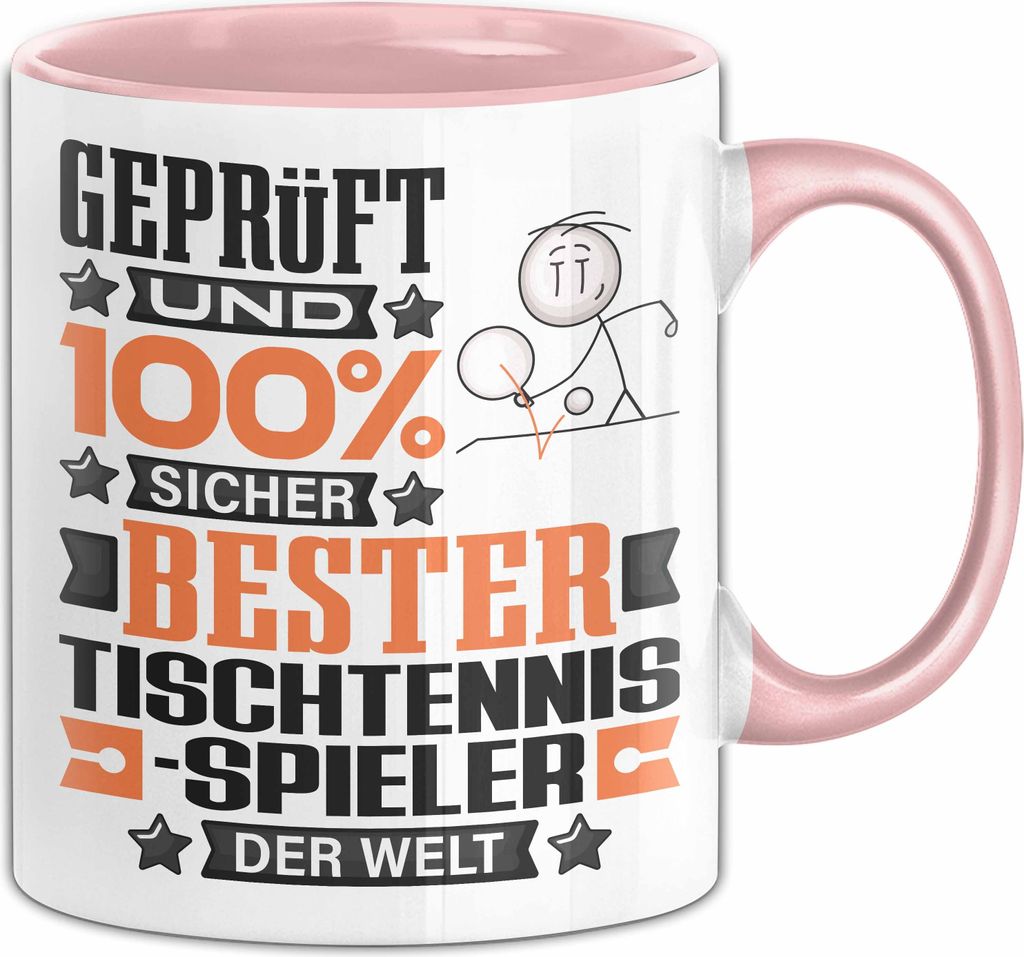 Tischtennisspieler Geschenk Lustiger Spruch für Produktbild 