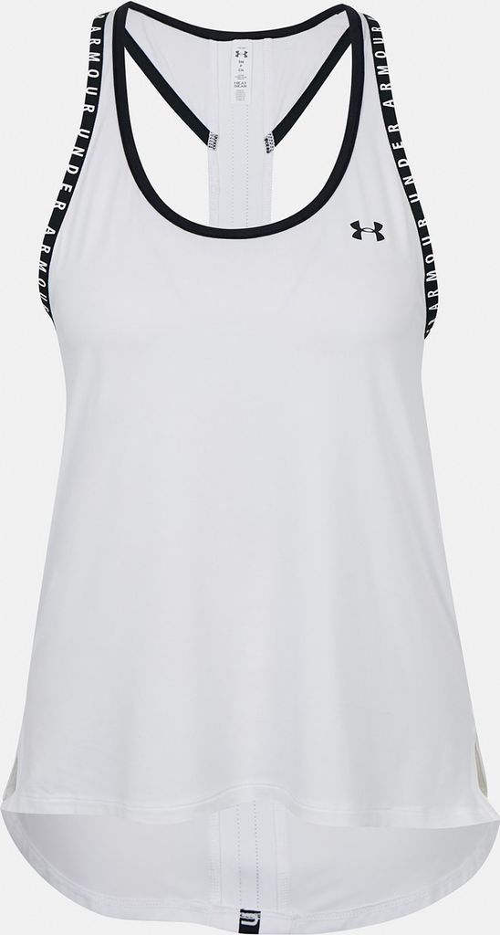 Under Armour Knockout, Tílko, Dospělý, Ženy, Černá, Bílá, Obrázek produktu 