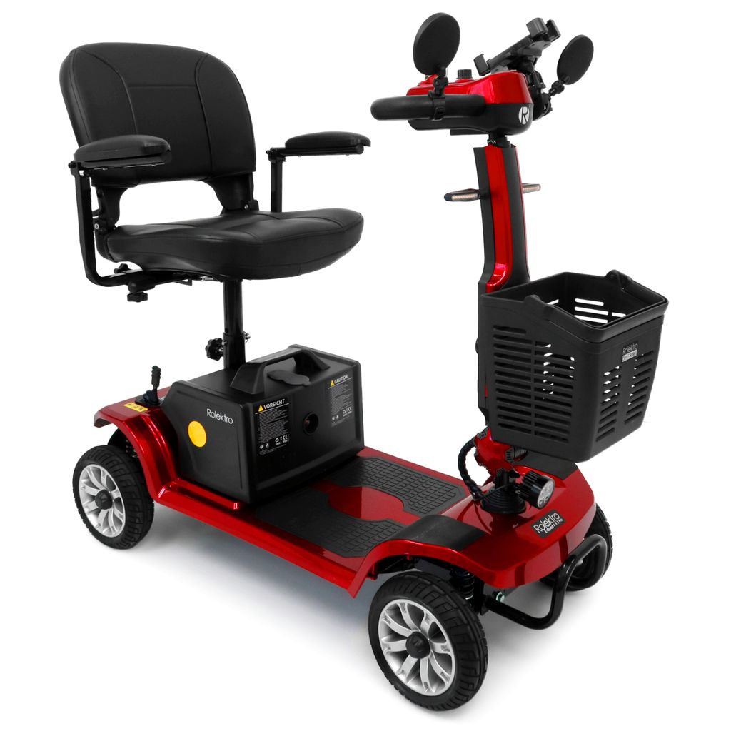 Rolektro, E-Quad 6 V.3 Pro, Rot, 24V-20Ah Lithium-Akku, 300 Produktbild 