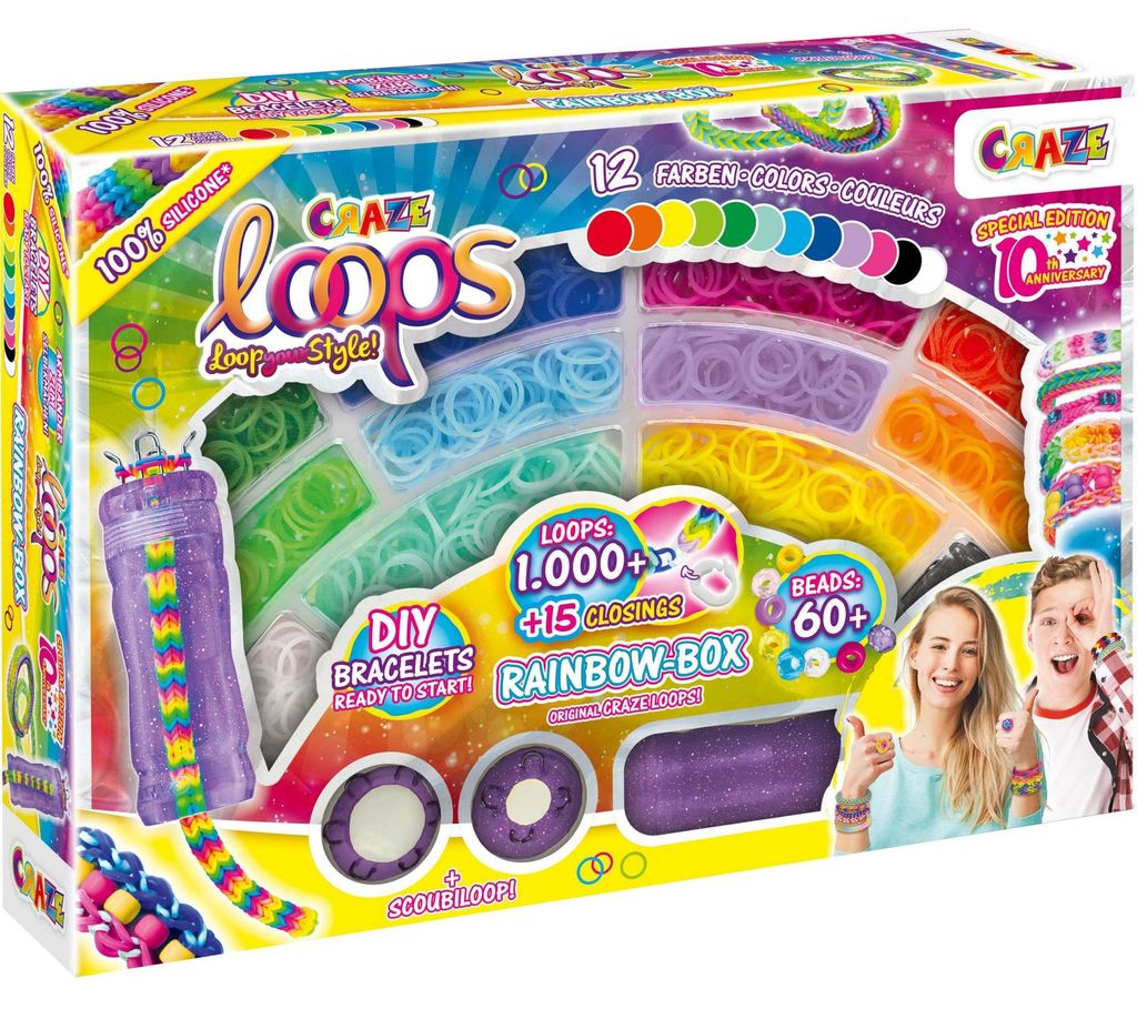 CRAZE 59661, Sada na výrobu náramků pro děti, 3 rok/roky, Obrázek produktu 