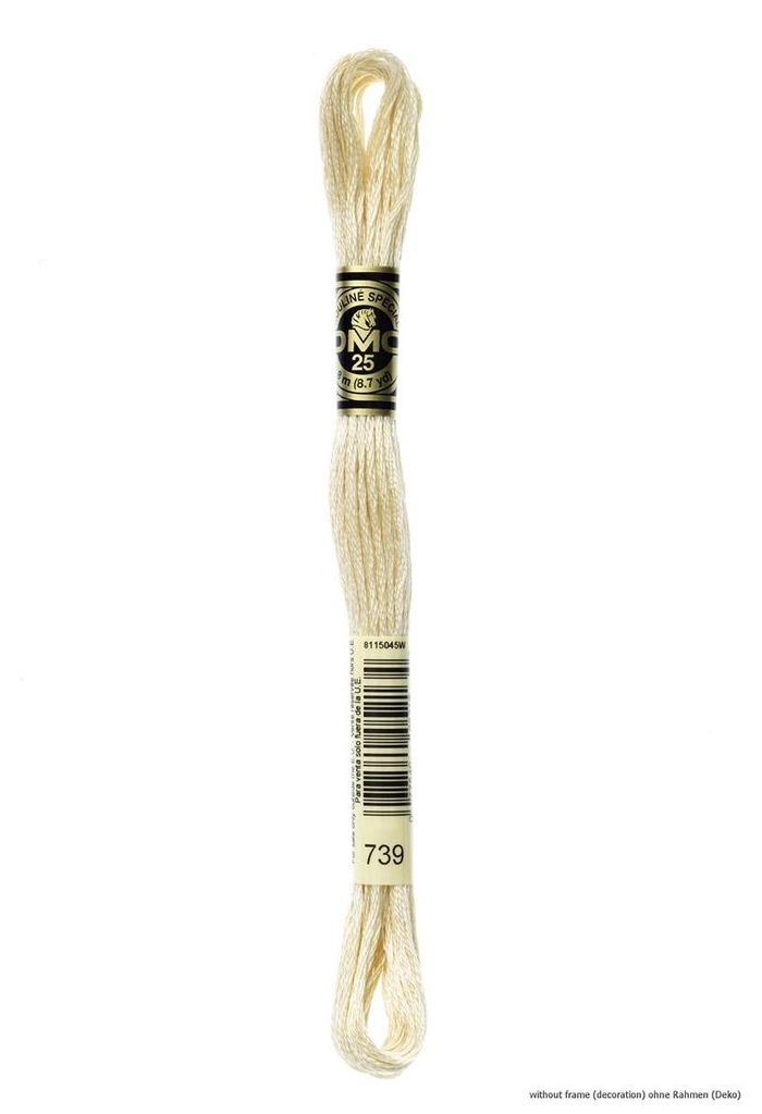 DMC Stickgarn Mouline Special 117MC -739, 6-fädig, 8m Produktbild 
