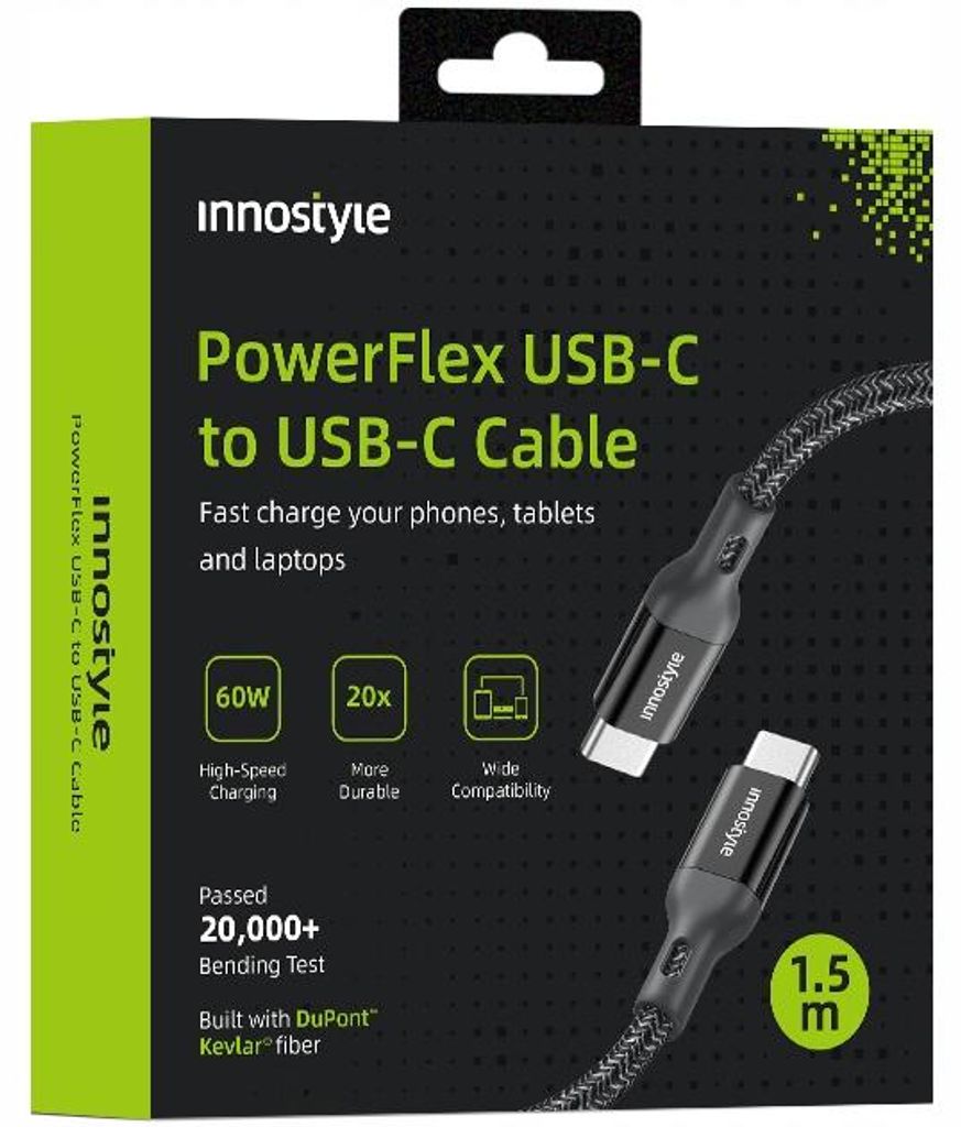 Innostyle Powerflex Usb-C Cavo Di Ricarica Rapida Per Immagine del prodotto 